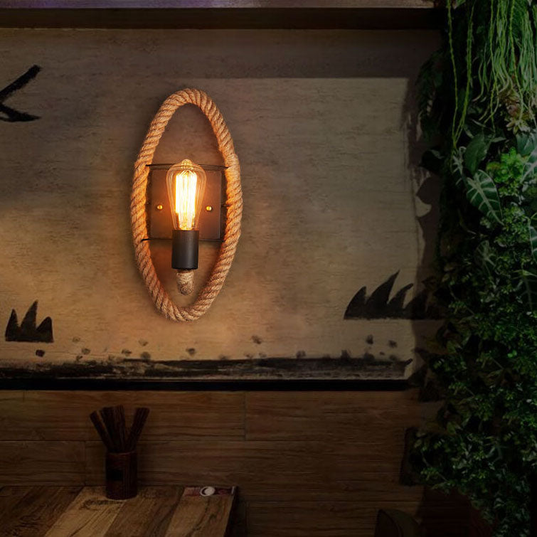 Hemp Vintage Wall Sconce