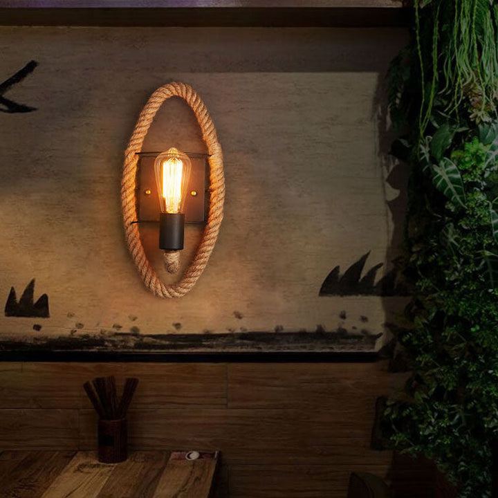 Hemp Vintage Wall Sconce