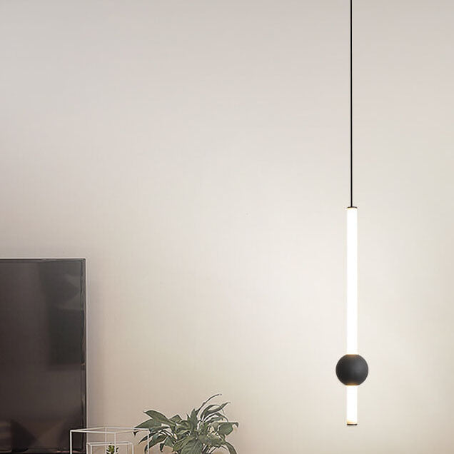 Minimalist Cylinder Metal LED Pendant Light