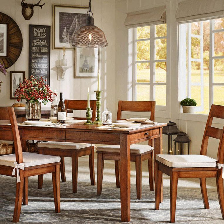 Contemporary Round Wrought Iron Pendant Light
