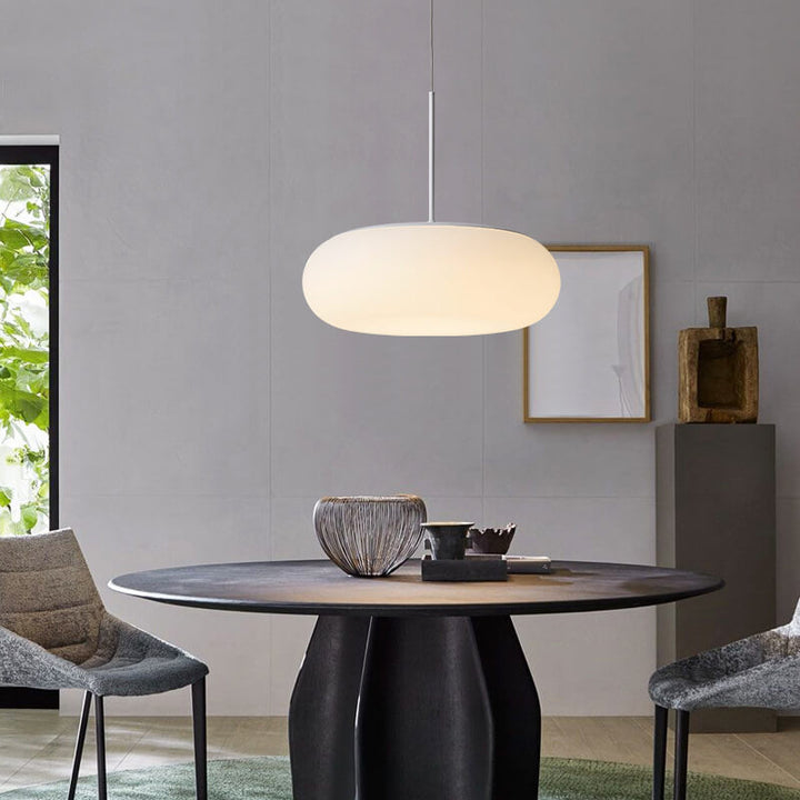 Minimalist Drum LED Pendant Light