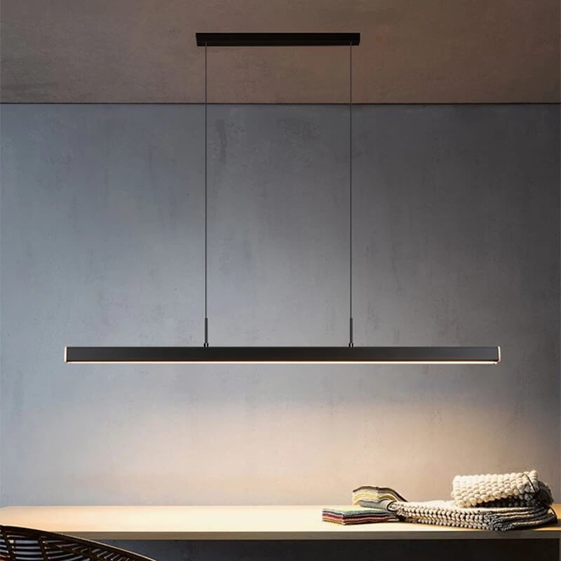Long Minimalist LED Pendant Light