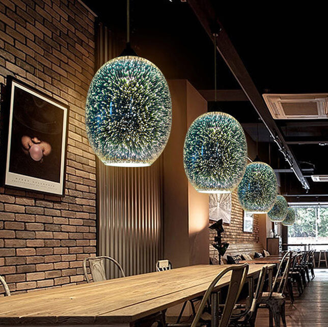 Modern Glass Pendant Light