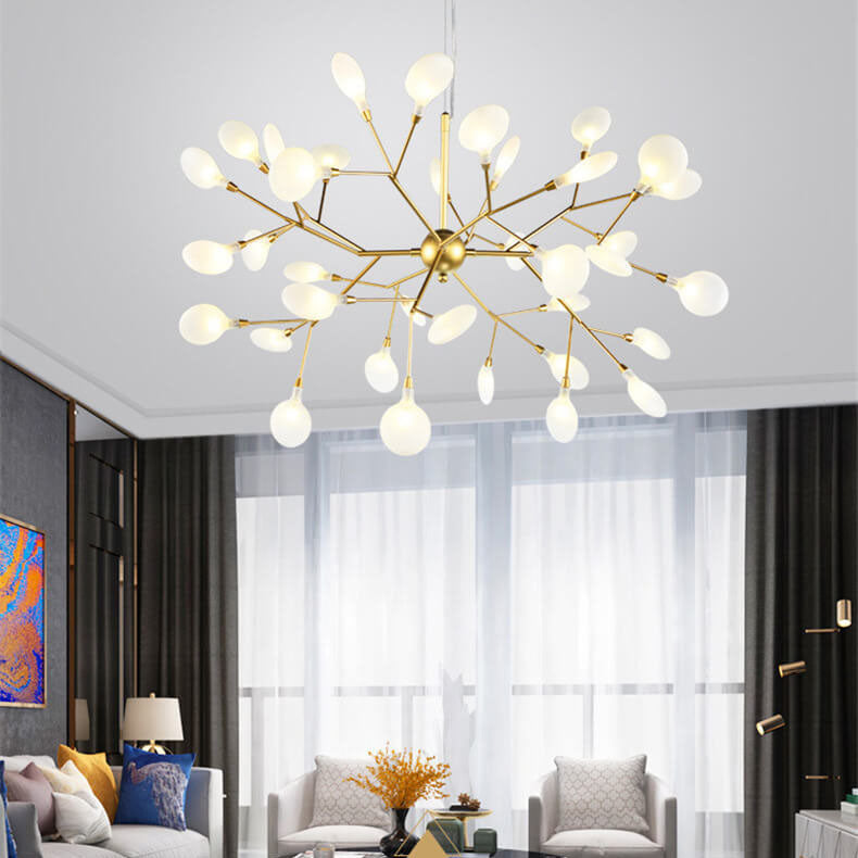 Modern Metal 36-Light LED Chandelier