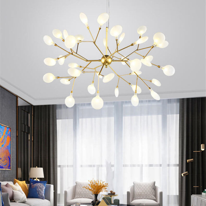 Modern Metal 36-Light LED Chandelier