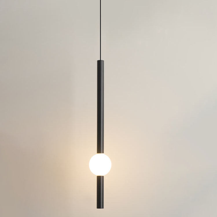 Minimalist Cylinder Metal LED Pendant Light