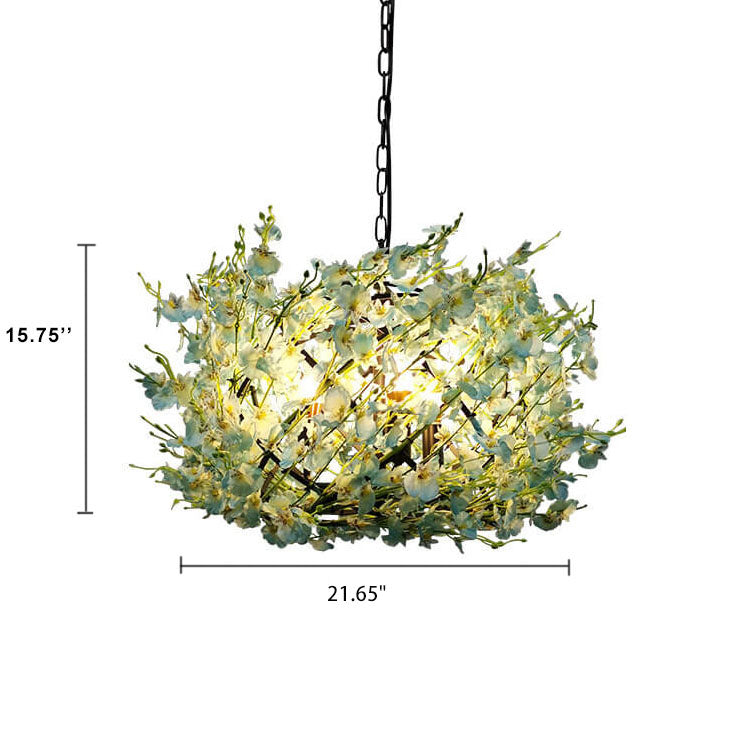 Creative Flower 3-Light Chandelier