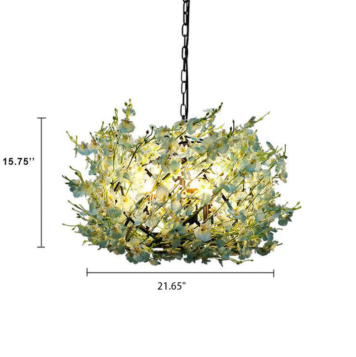 Creative Flower 3-Light Chandelier