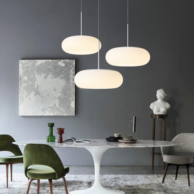 Minimalist Drum LED Pendant Light