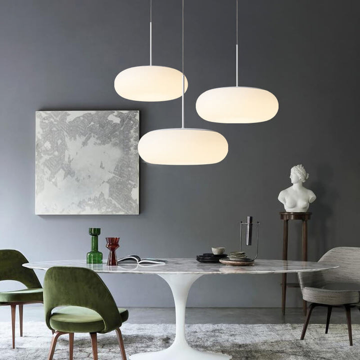 Minimalist Drum LED Pendant Light