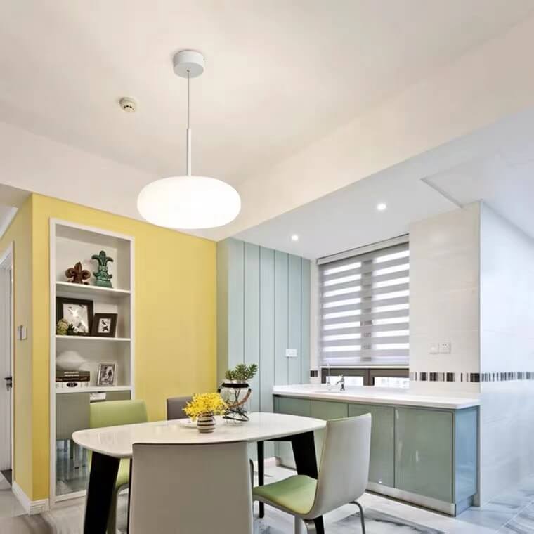 Minimalist Drum LED Pendant Light