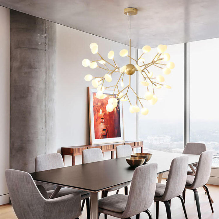Modern Metal 36-Light LED Chandelier
