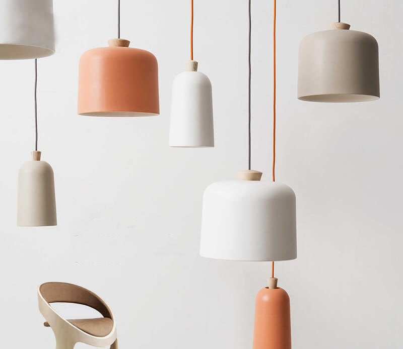 Modern Cylinder Aluminum Pendant Light
