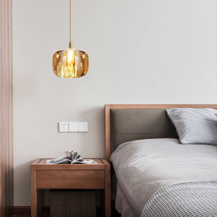 Modern Cube Glass Pendant Light