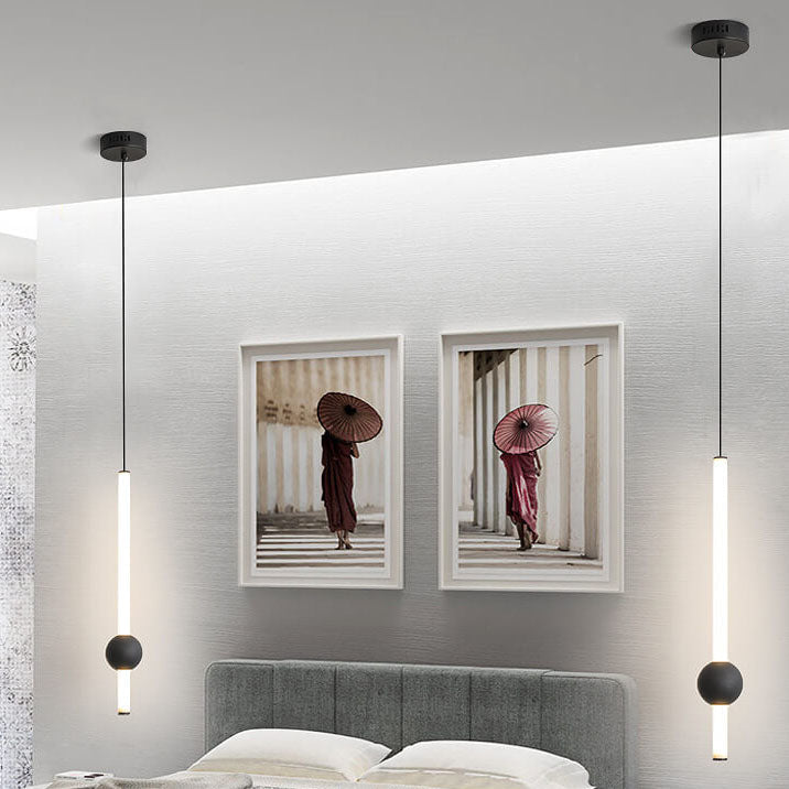 Minimalist Cylinder Metal LED Pendant Light