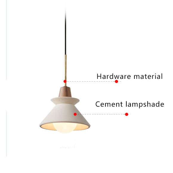 White Minimalist Pendant Light