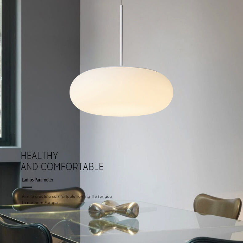 Minimalist Drum LED Pendant Light