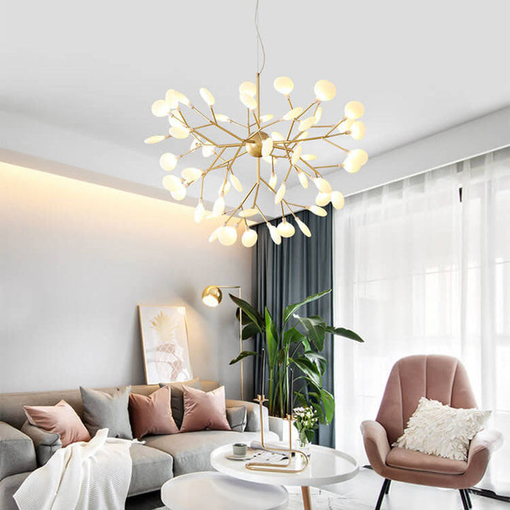 Modern Metal 36-Light LED Chandelier