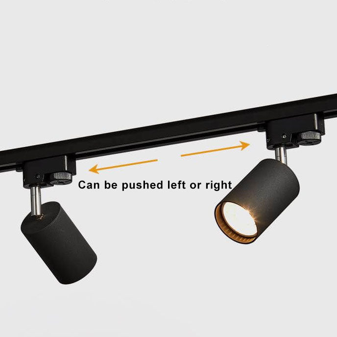 Rotatable Aluminium LED Track Spotlight
