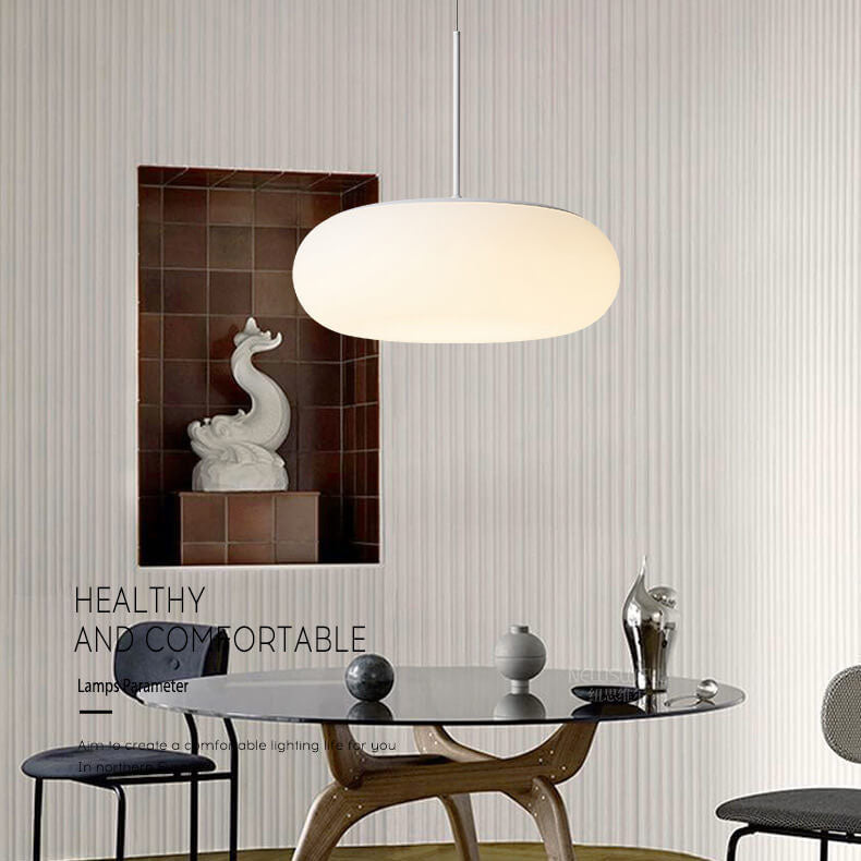 Minimalist Drum LED Pendant Light