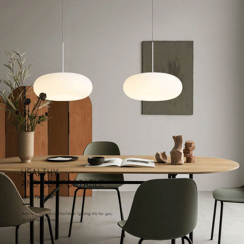 Minimalist Drum LED Pendant Light