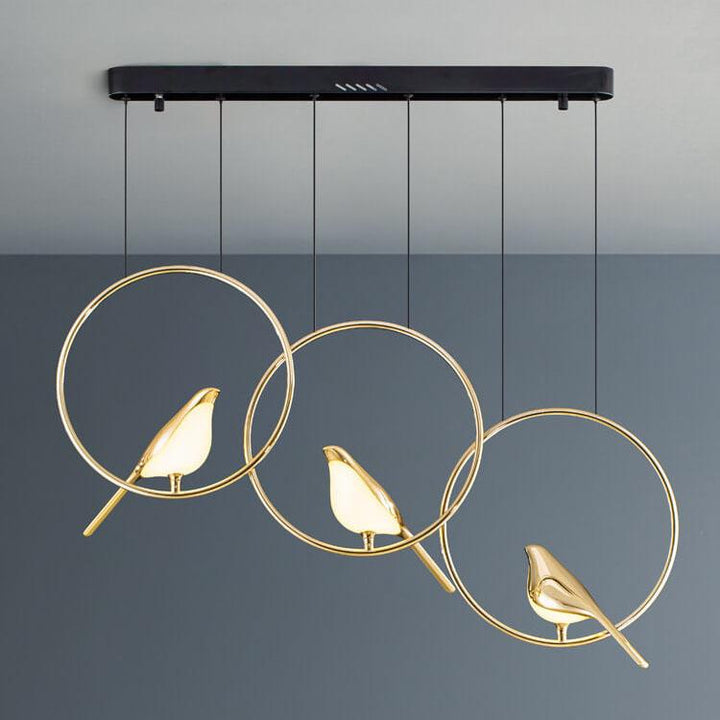 Nordic Acrylic 6-Light LED Chandelier