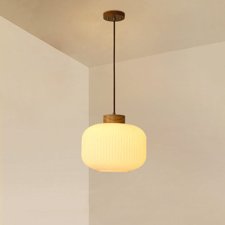 Retro Glass Pendant Light