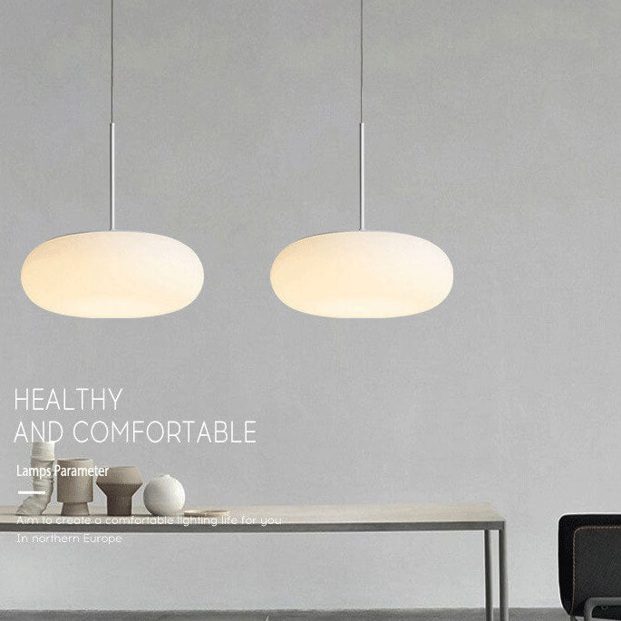 Minimalist Drum LED Pendant Light