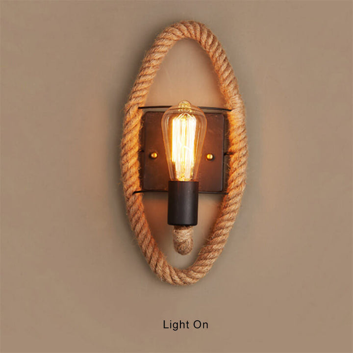 Hemp Vintage Wall Sconce