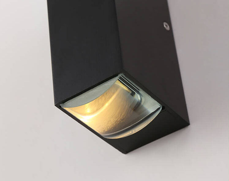Minimalist Rectangular Aluminum LED Outdoor Wall Light