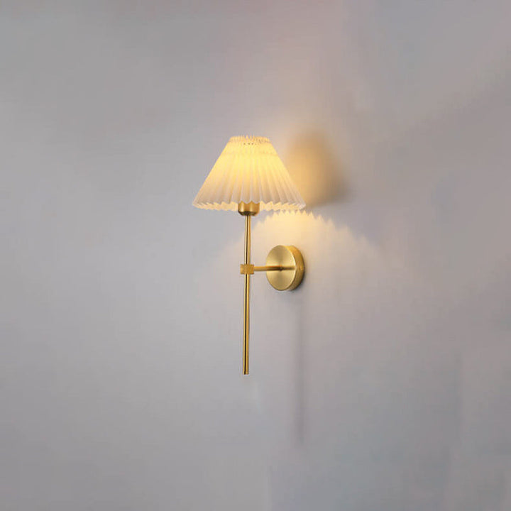 Vintage Fabric Wall Sconce
