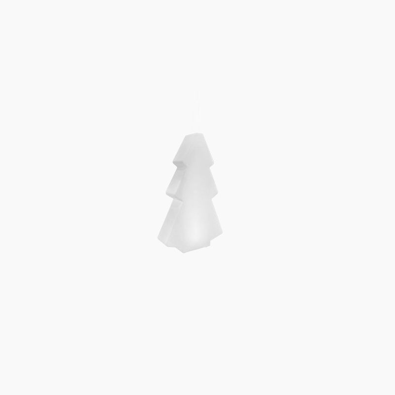 Modern Art Deco Waterproof Solar Rechargeable PE Christmas Tree LED RGB Landscape Lighting Outdoor Light For Garden