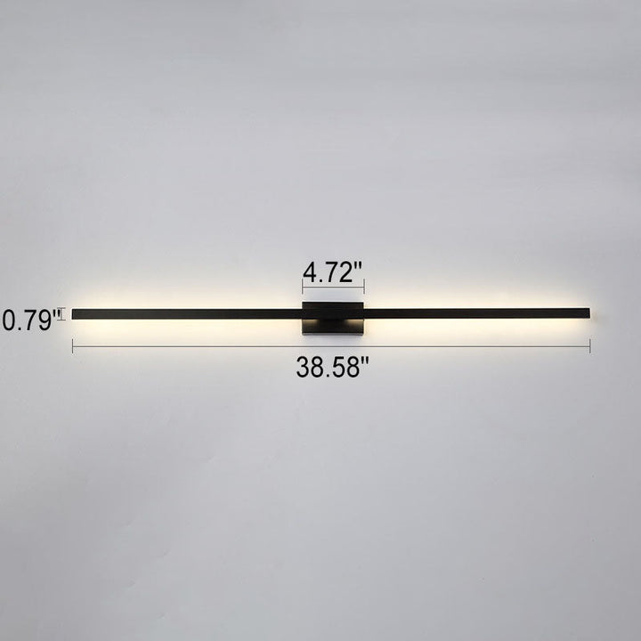 Minimalist Linear LED Wall Sconce