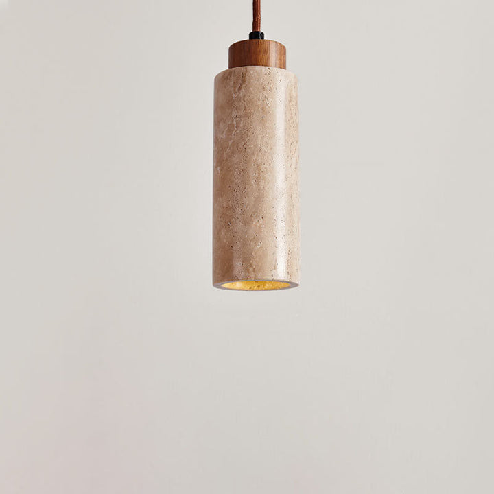 Wabi-Sabi Solid Wood 3-Light Island Pendant Light