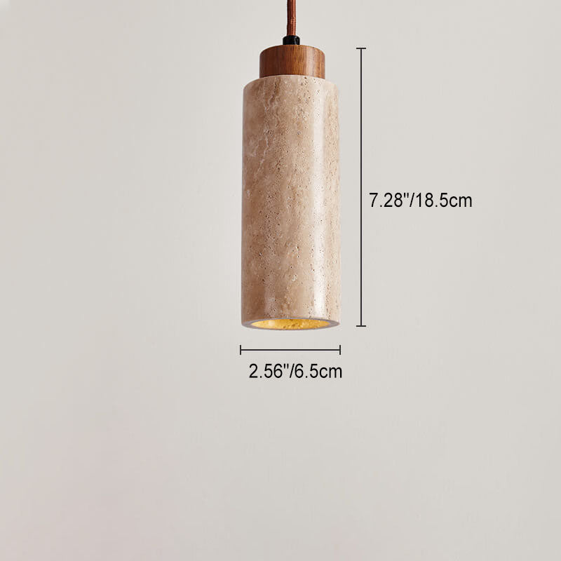 Wabi-Sabi Solid Wood 3-Light Island Pendant Light