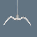 Contemporary Nordic Personality Wrought Iron Seagull LED Pendant Light For Living Room