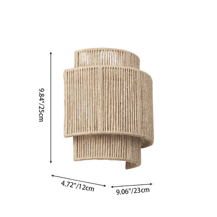 Traditional Curved Wall Sconce