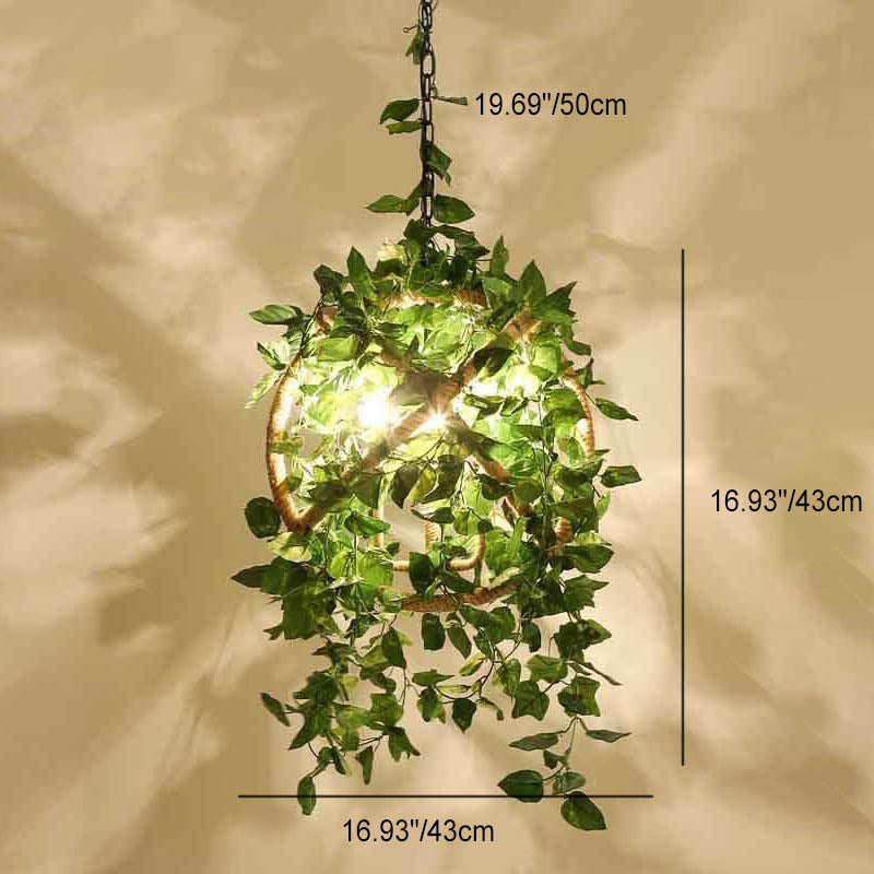 Industrial Iron 3-Light Pendant Light