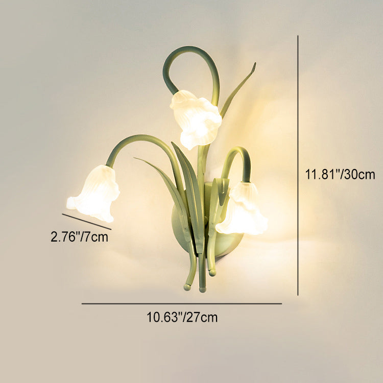 Contemporary Glass Wall Sconce