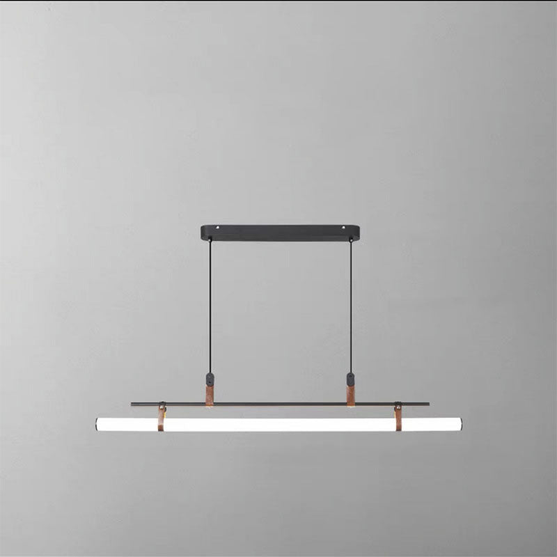 Minimalist Leather LED Chandelier