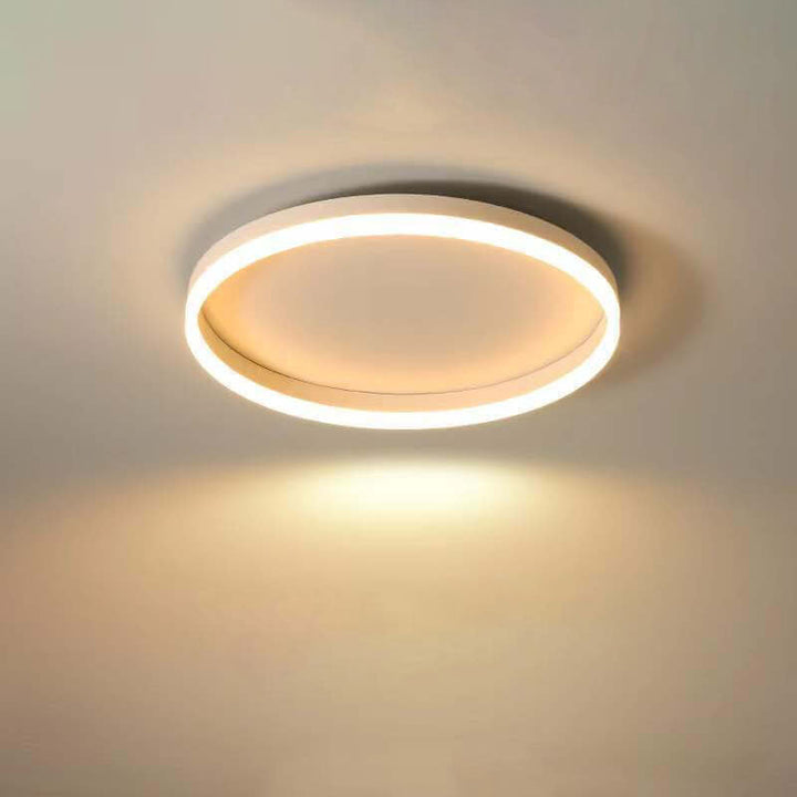 Minimalist Ring Acrylic LED Flush Mount Ceiling Light