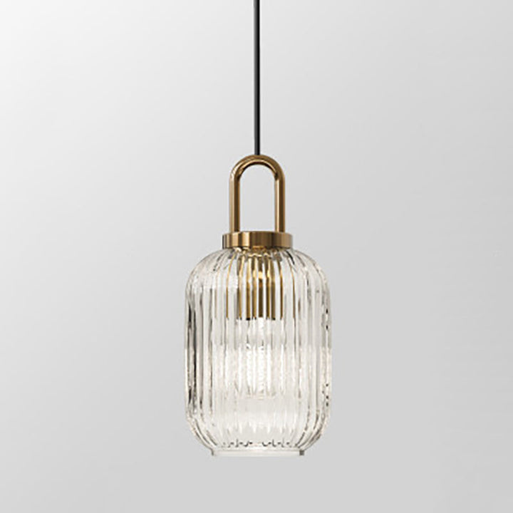 Contemporary Round Stainless Steel Pendant Light