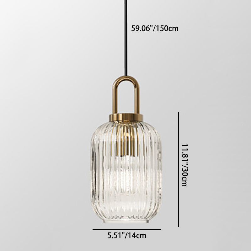 Contemporary Round Stainless Steel Pendant Light