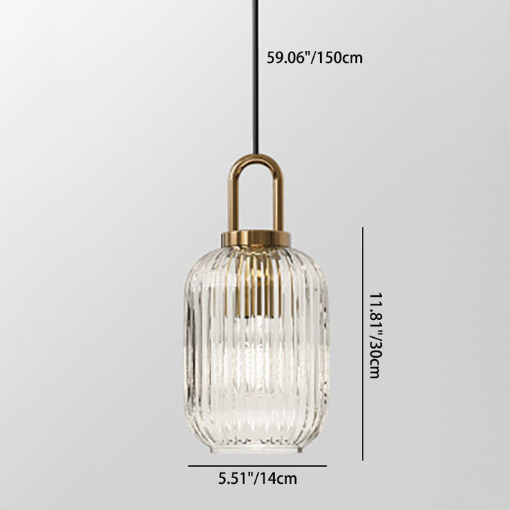 Contemporary Round Stainless Steel Pendant Light
