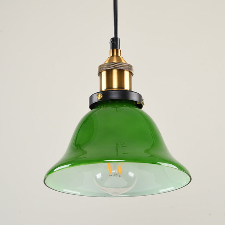 Retro Contemporary Glass Pendant Light