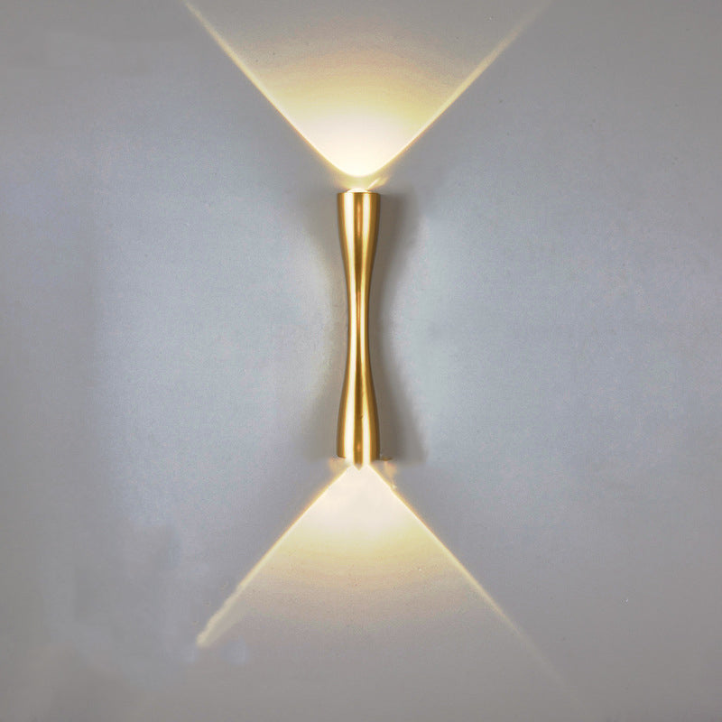 Long Modern 2-Light LED Wall Sconce