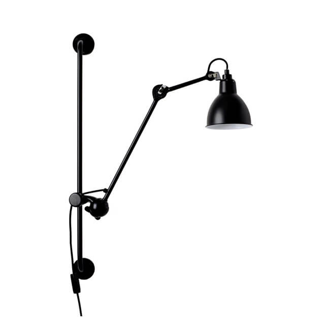 Vintage Industrial Iron Swing Arm Wall Sconce
