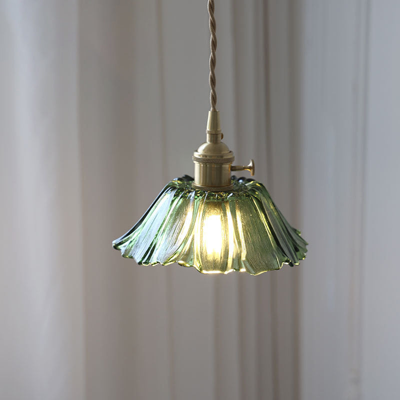Art Deco Copper Pendant Light