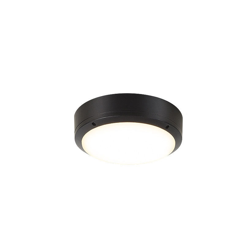 Minimalist Round Aluminum LED Flush Mount Ceiling Light 4