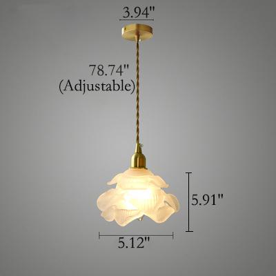 Vintage Glass LED Pendant Light